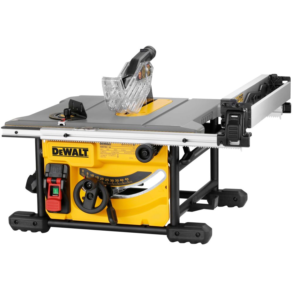 Дисковая настольная пила DEWALT DWE7485, 1850 Вт, 210 мм, 5800 об/мин (DWE7485-QS)