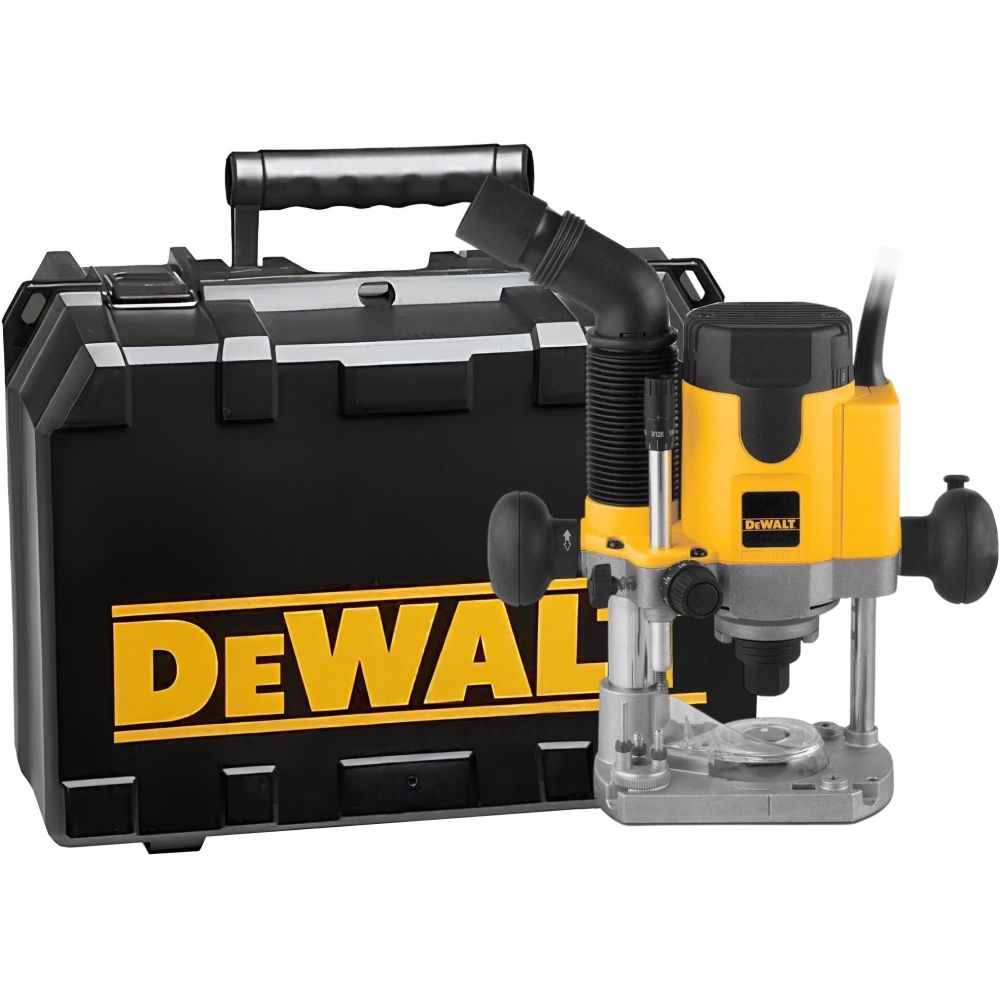 Вертикальный фрезер DEWALT DW621K, 1100 Вт, 24000 об/мин, 55 мм, в кейсе (DW621K-QS)