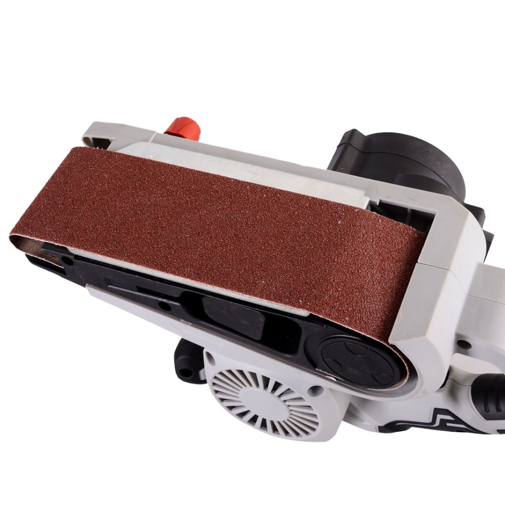 Ленточная шлифмашина Ресанта ЛШМ-75/900, 900 Вт, 360 м/мин, 75/6/1