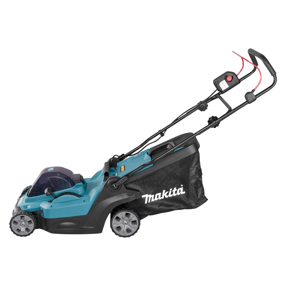 Аккумуляторная газонокосилка Makita LM003GU102, 40 В, 3800 об/мин, 40 л, с АКБ 4 Ач и ЗУ