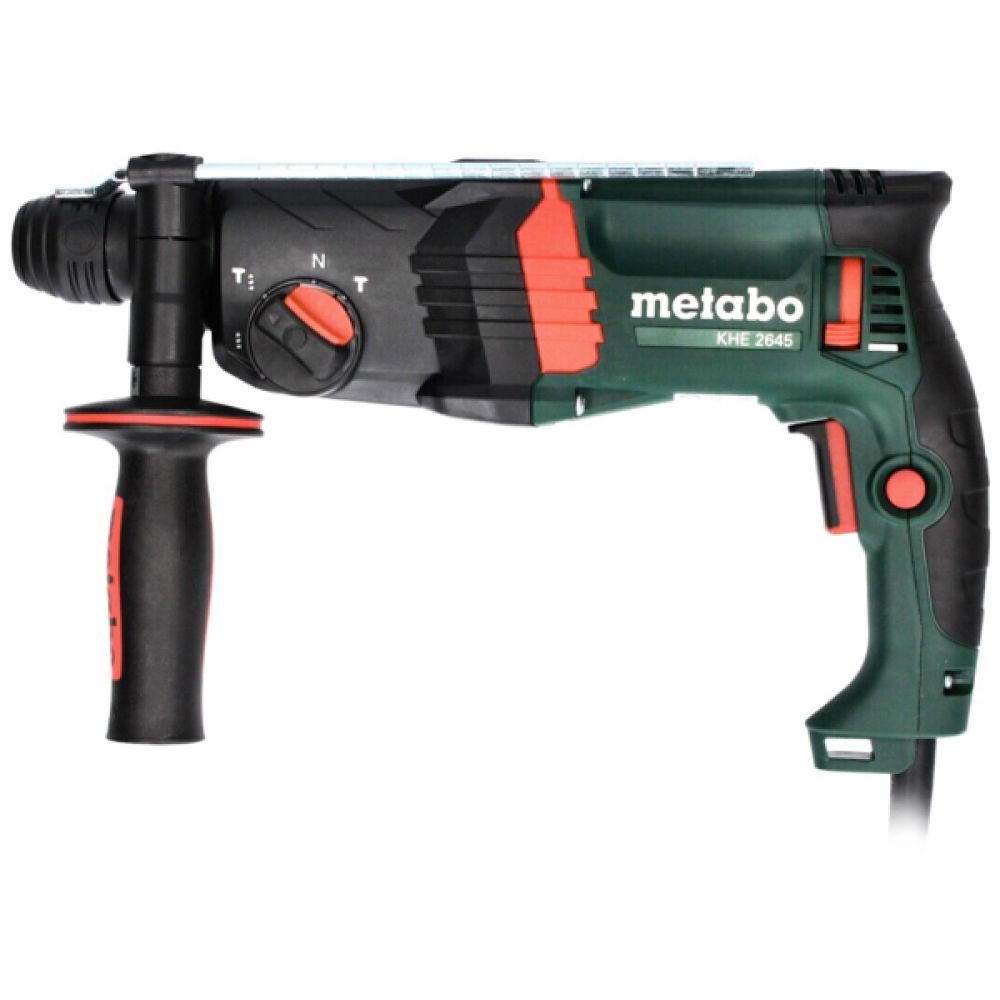 Перфоратор Metabo KHE 2645, 850 Вт, 2.9 Дж, 4300 уд/мин, в кейсе (601710500)