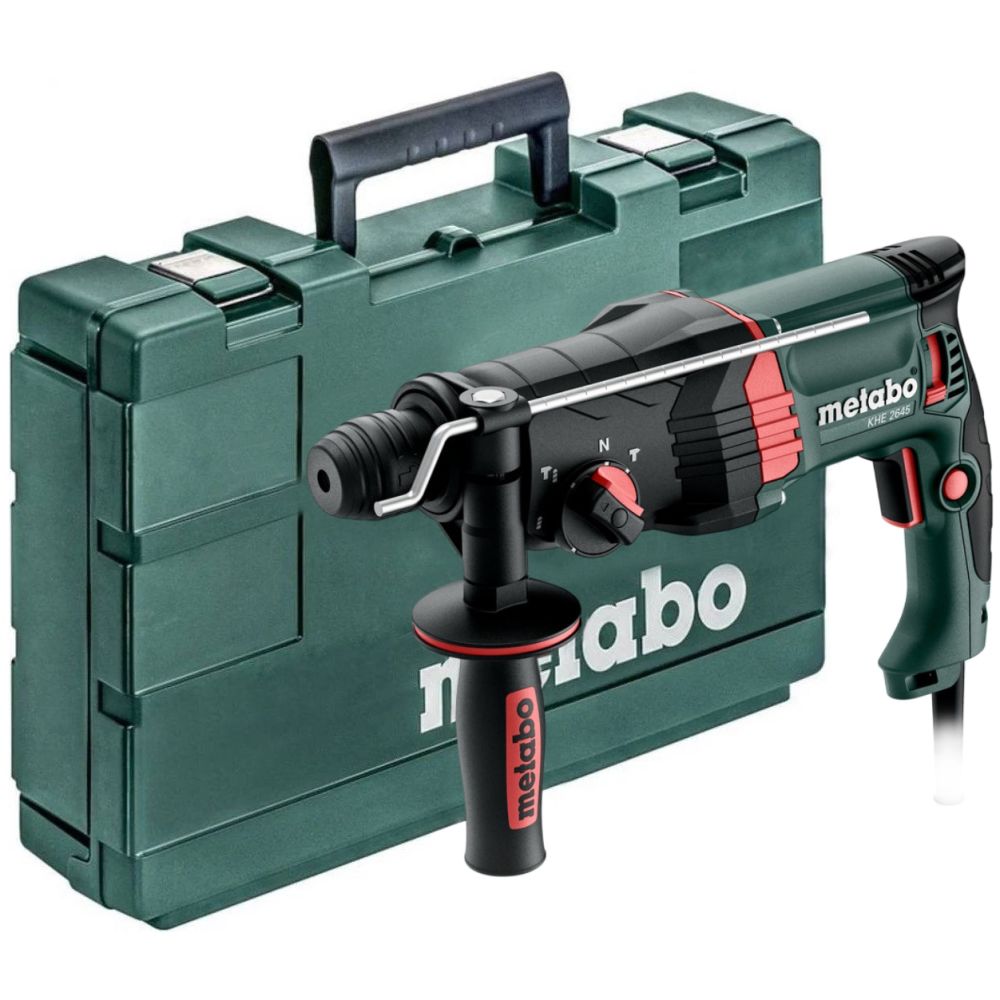 Перфоратор Metabo KHE 2645, 850 Вт, 2.9 Дж, 4300 уд/мин, в кейсе (601710500)