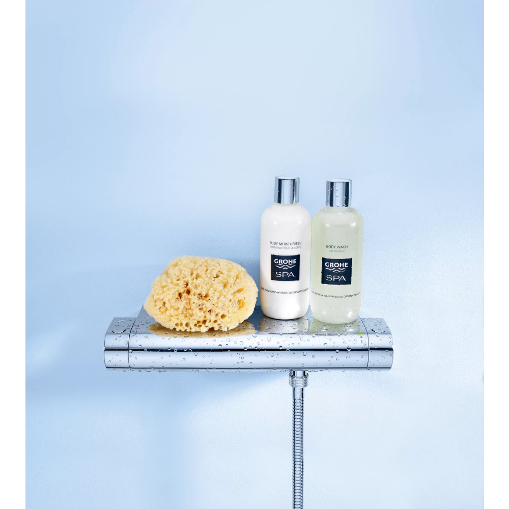 Термостат для душа GROHE Grohtherm 2000 с душевым гарнитуром, хром (34195001)