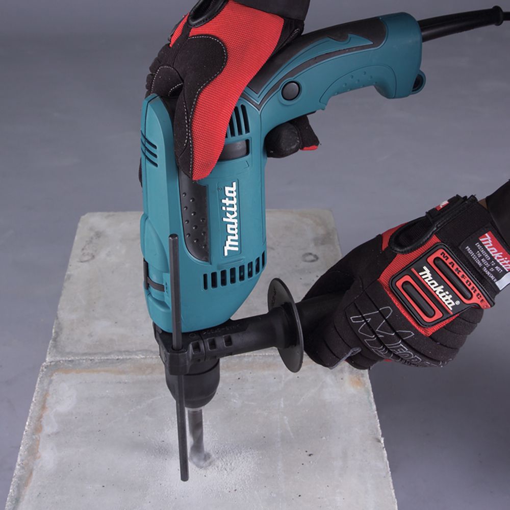 Электрическая ударная дрель Makita 680 Вт, 13 мм, 2 800 об/мин, HP1641F