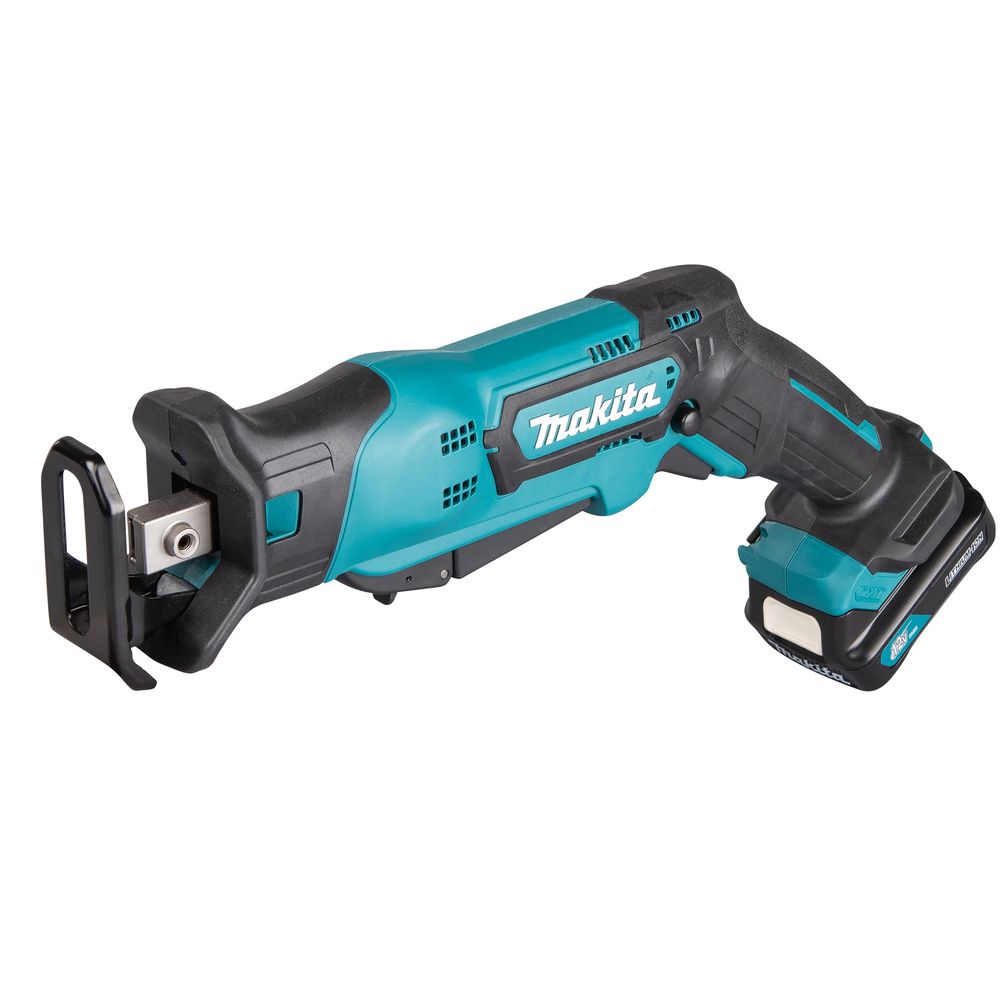 Аккумуляторная сабельная пила Makita JR105DWAE, 10.8 В, 3300 ход/мин, 13 мм, с 2 АКБ 2 Ач и ЗУ, в кейсе