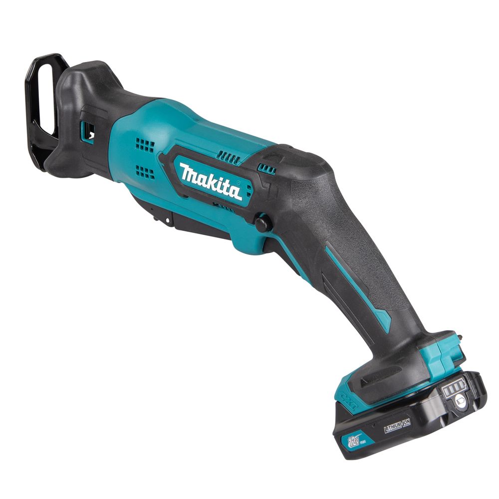 Аккумуляторная сабельная пила Makita JR105DWAE, 10.8 В, 3300 ход/мин, 13 мм, с 2 АКБ 2 Ач и ЗУ, в кейсе