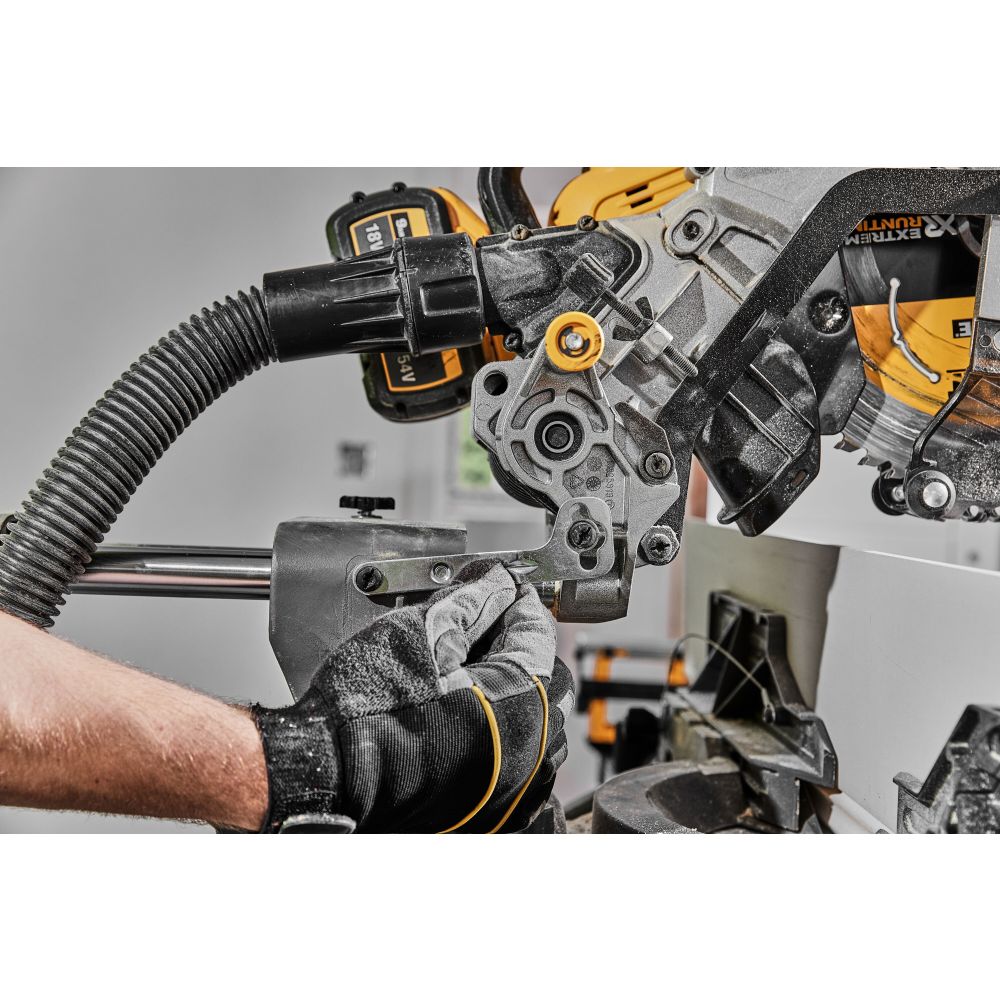 Аккумуляторная торцовочная пила DEWALT DCS781X2, 54 В, 305 мм, 3800 об/мин, с 2 АКБ 3 Ач и ЗУ (DCS781X2-QW)