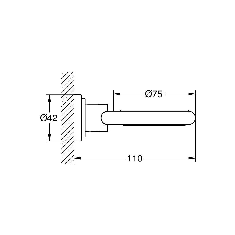 Держатель для стакана GROHE Atrio, хром (40304000)