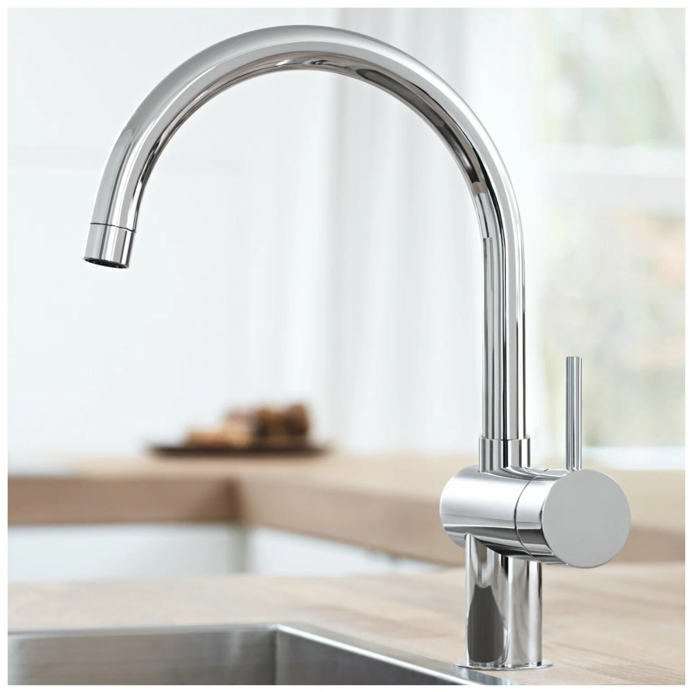 Смеситель для кухни GROHE Minta, хром (32917000)