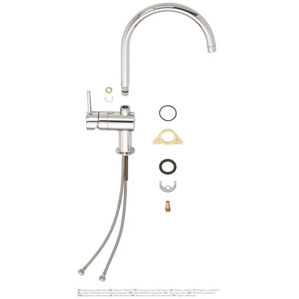 Смеситель для кухни GROHE Minta, хром (32917000)