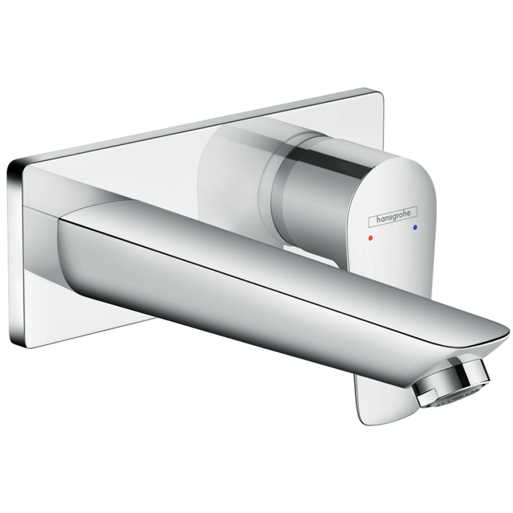 Внешняя часть смесителя для раковины hansgrohe Talis E скрытого монтажа, настенный 71732000, хром