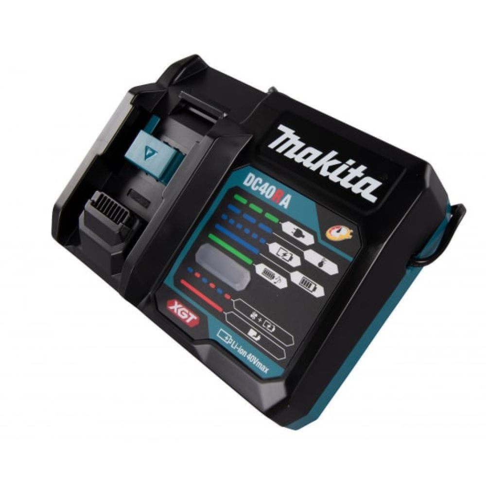 Быстрое зарядное устройство Makita XGT DC40RA, 40 В, 6 А, 191E10-9