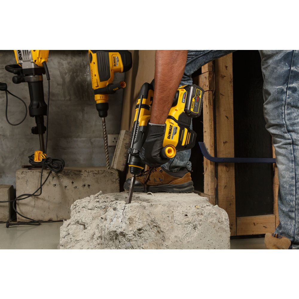Аккумуляторный перфоратор DEWALT DCH333NT, 54 В, 3.5 Дж, 4480 уд/мин, в кейсе TSTAK (DCH333NT-XJ)