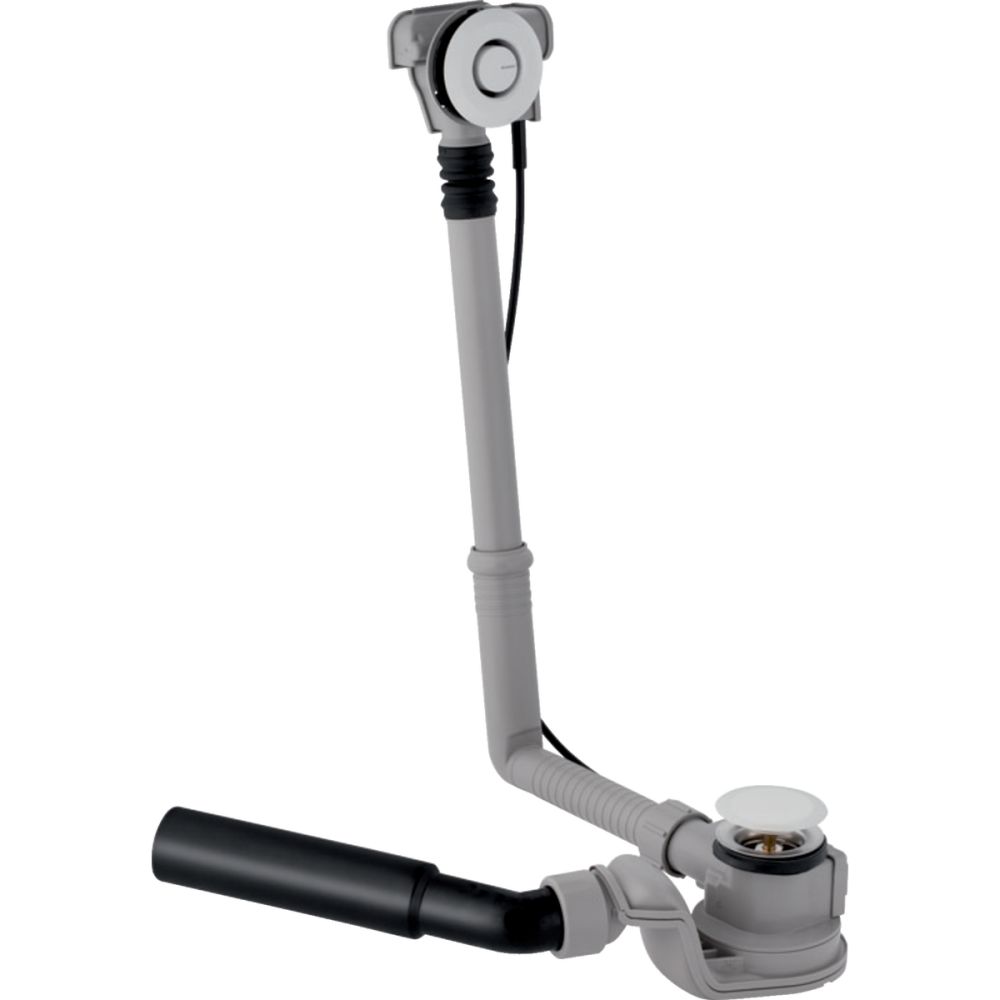 Слив-перелив для ванны Geberit с pushcontrol, d52, длина 26 см 150.758.21.1