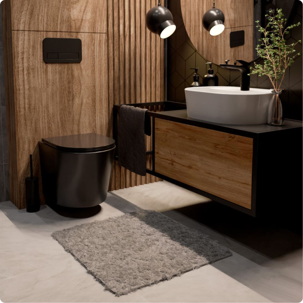 Комплект инсталляции GROHE Solido 38811KF0 с унитазом AQUAme AQM2001MB и сиденьем с микролифтом (NW0294)