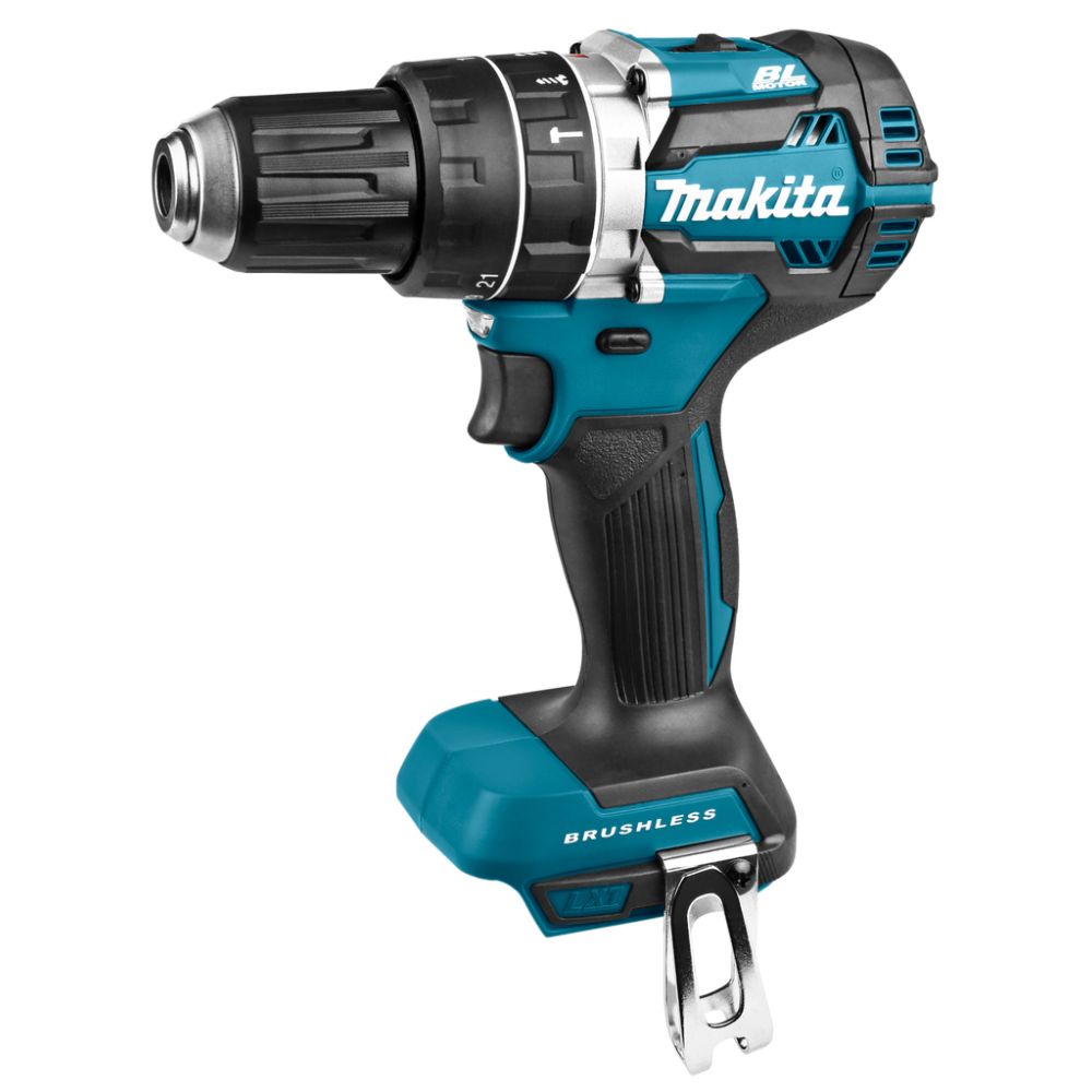 Аккумуляторная ударная дрель-шуруповерт Makita DHP484Z, 18 В, 2000 об/мин, 30000 уд/мин, без АКБ и ЗУ