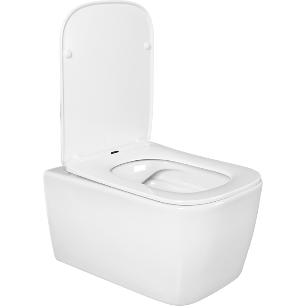 Унитаз Aquatek ЛИБРА New подвесной с сиденьем с микролифтом, белый AQ1148N-00