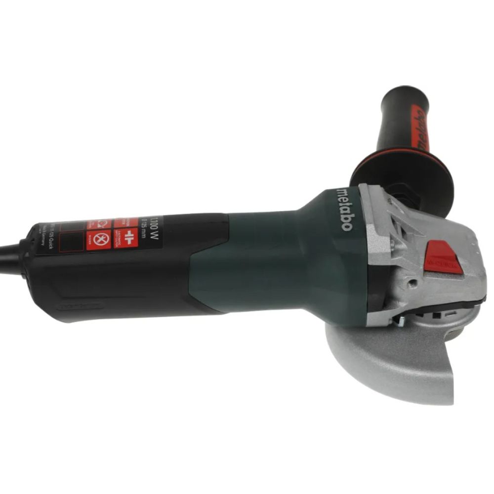 Угловая шлифмашина Metabo WEV 11-125 Quick, 1100 Вт, 125 мм, 10500 об/мин (603625000)