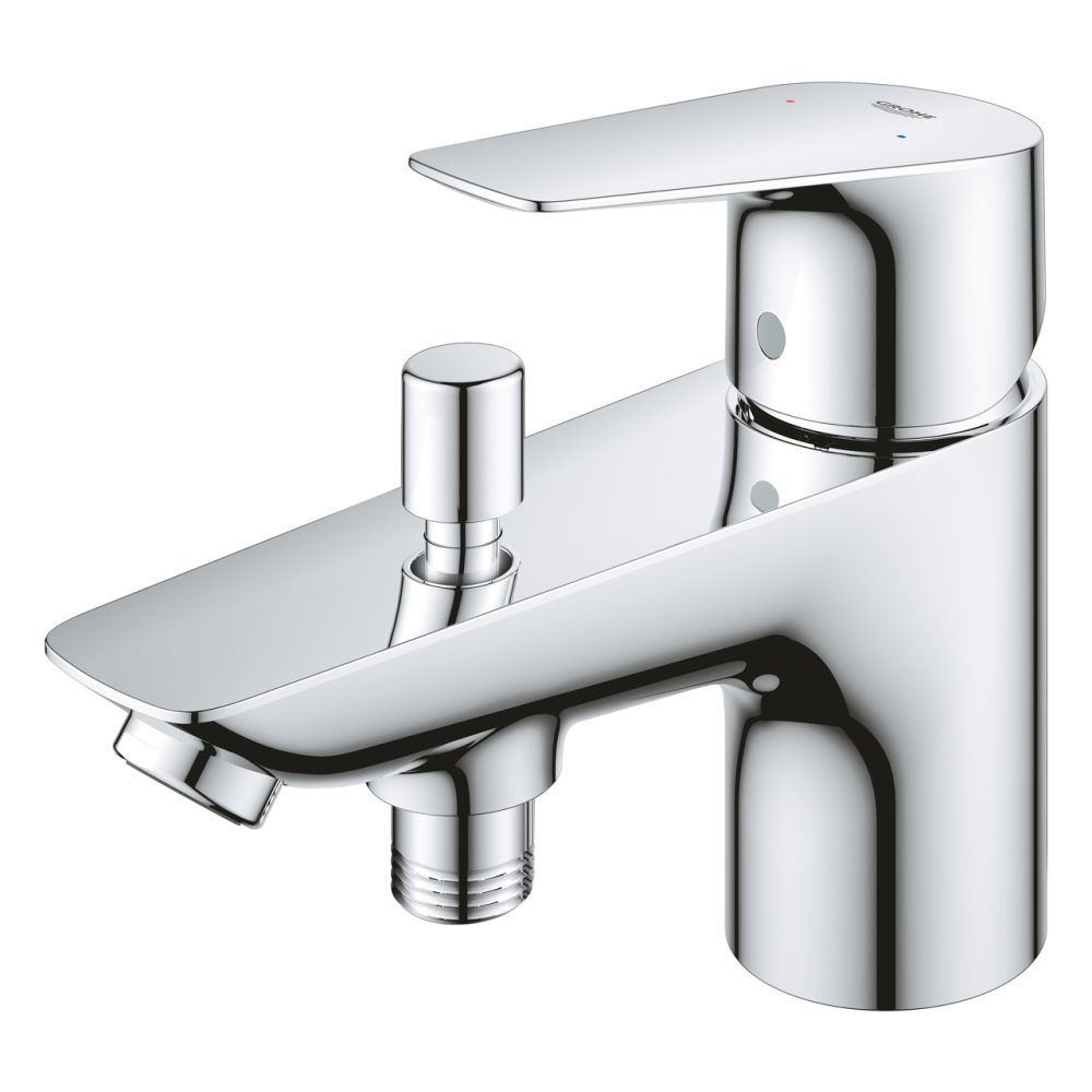Смеситель для ванны GROHE BauEdge, хром (23562001)