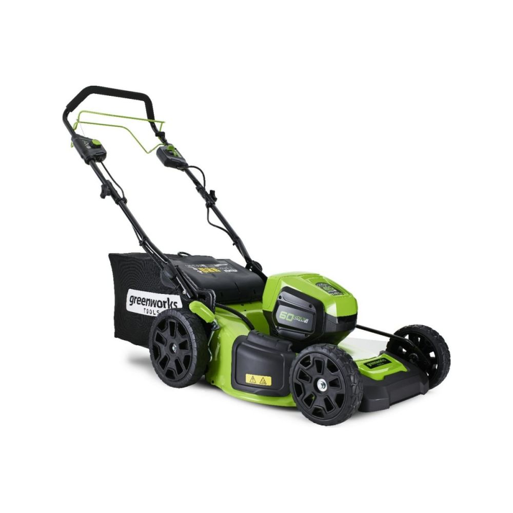 Аккумуляторная газонокосилка Greenworks, 60 В, 46 см, 60 л, без АКБ и ЗУ, 2502907