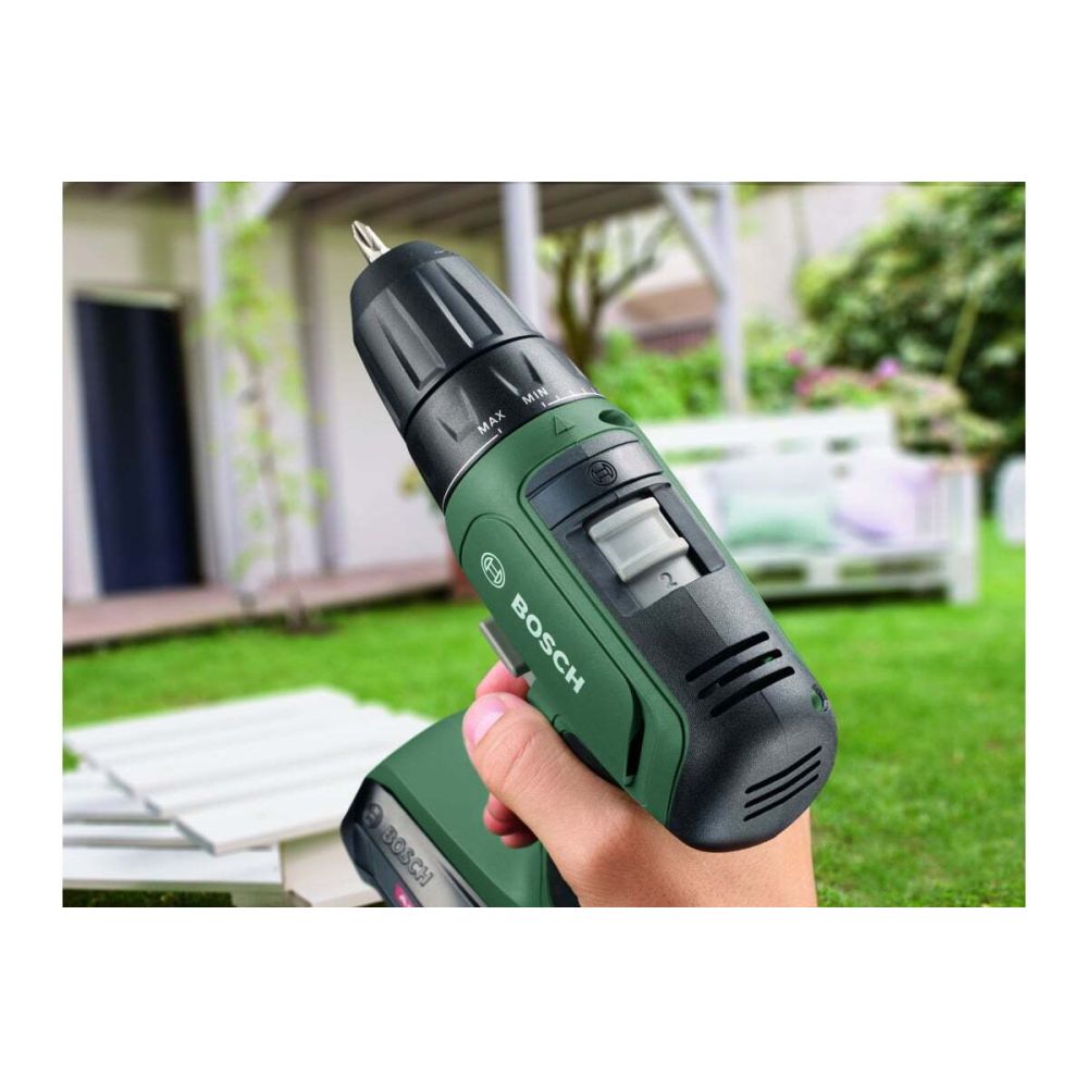 Аккумуляторная дрель-шуруповерт Bosch EasyDrill 18V-40, АКБ 2х1.5Ah, З/У, кейс, 06039D8002