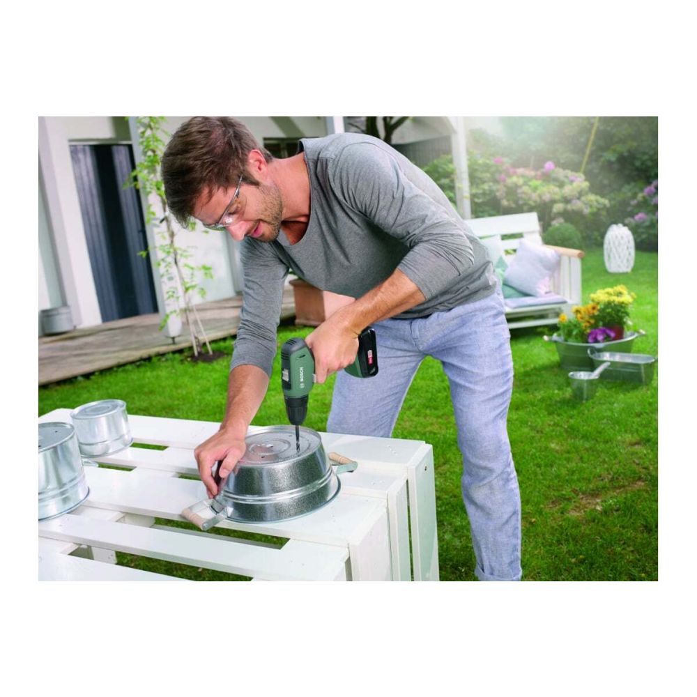 Аккумуляторная дрель-шуруповерт Bosch EasyDrill 18V-40, АКБ 2х1.5Ah, З/У, кейс, 06039D8002