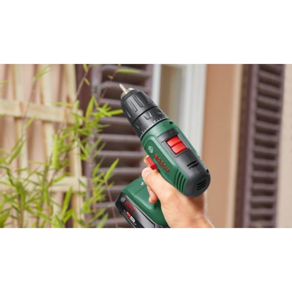 Аккумуляторная дрель-шуруповерт Bosch EasyDrill 18V-40, АКБ 2х2Ah, З/У, кейс, 06039D8005