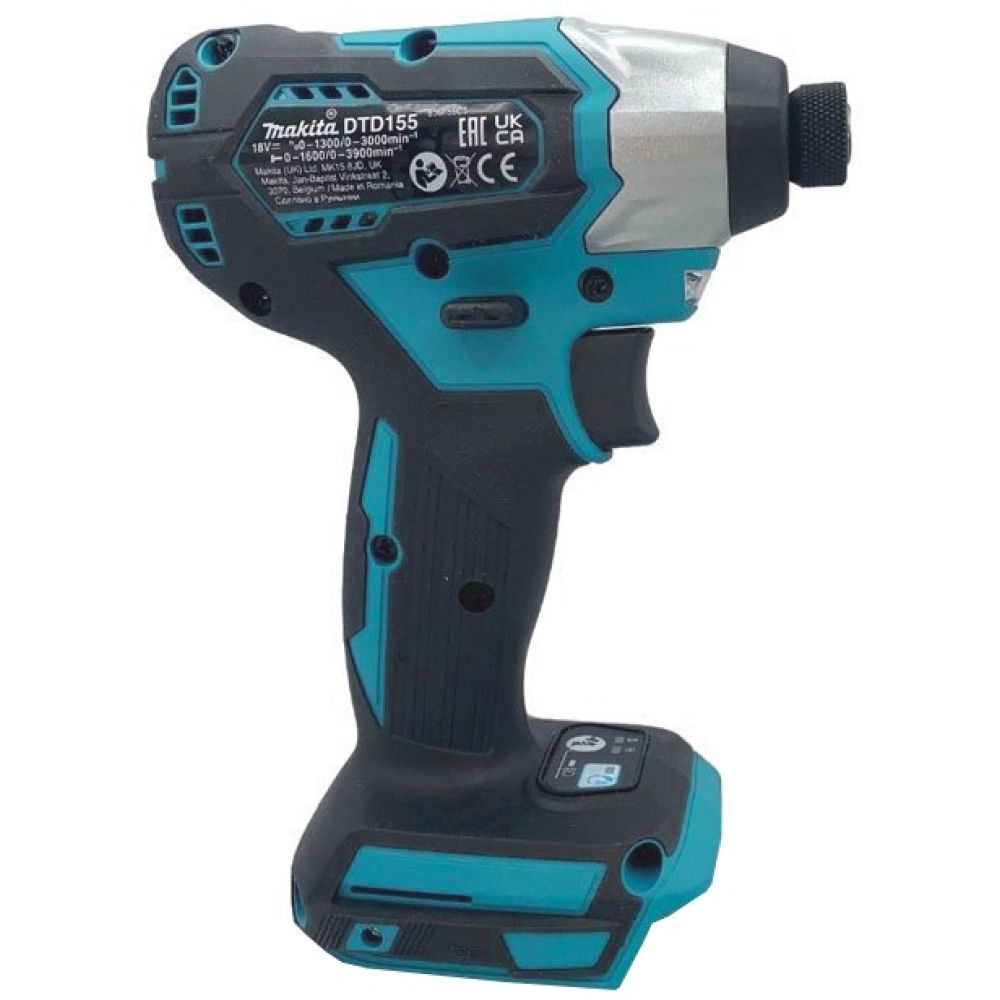 Аккумуляторный шуруповерт Makita DTD155Z, 18 В, 135 Нм, 3900 уд/мин, без АКБ и ЗУ