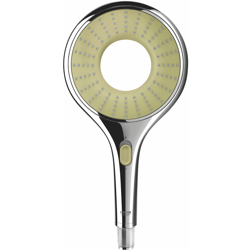 Ручной душ GROHE Rainshower Icon, 2 режима, хром/фисташковый (27630000)