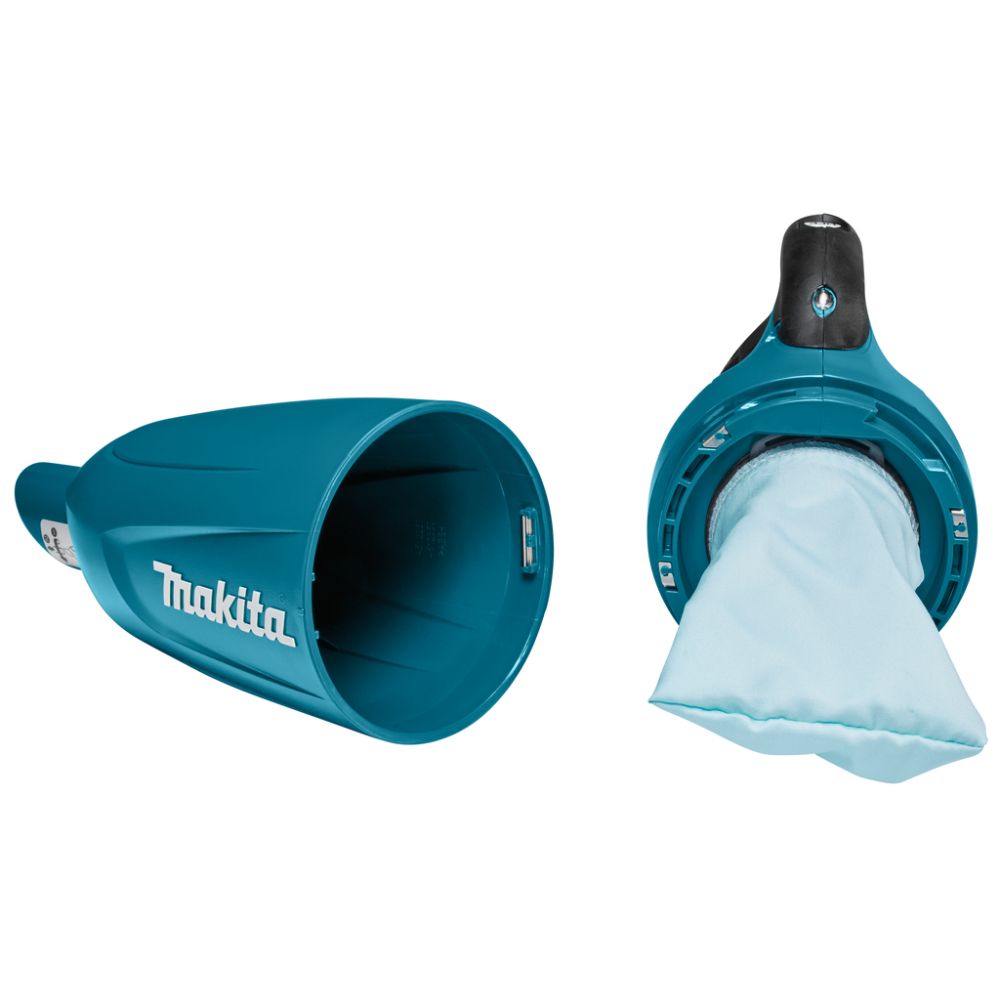 Аккумуляторный строительный пылесос Makita DCL181FZ, 18 В, 0.65 л, без АКБ и ЗУ, с комплектом аксессуаров