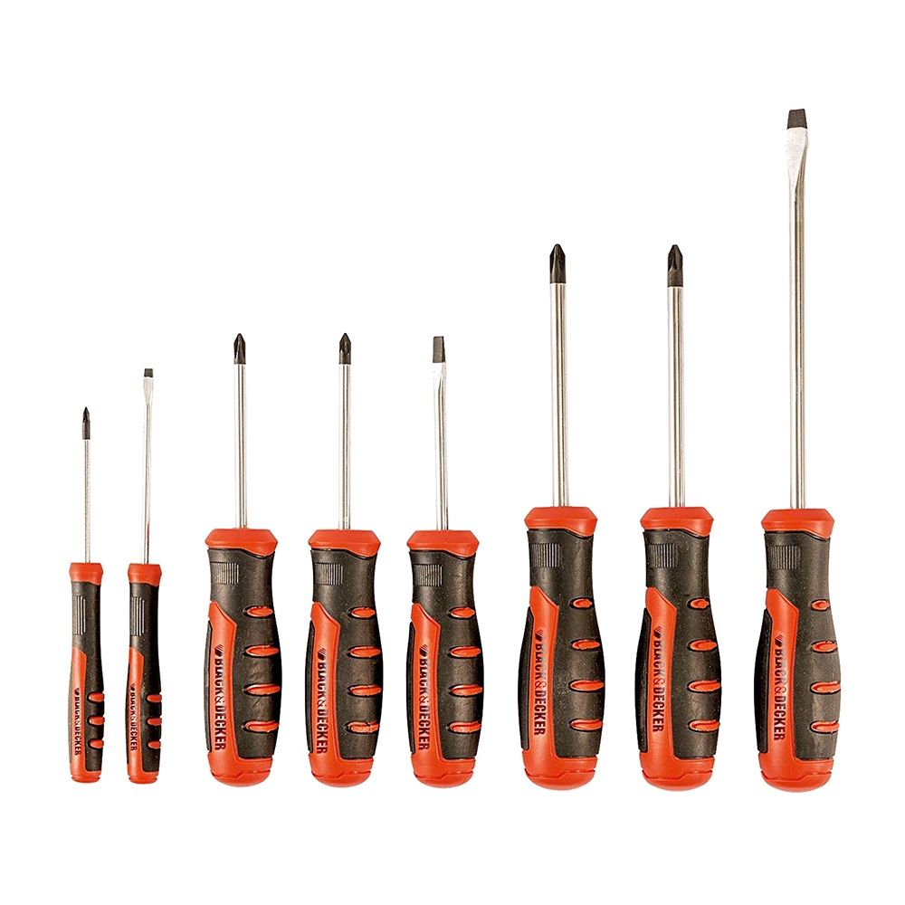 Набор из 8-ми отверток BLACK+DECKER BDHT0-66450