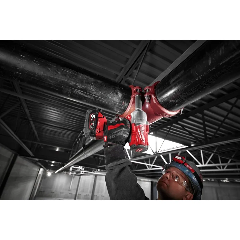 Аккумуляторный импульсный гайковерт Milwaukee M18 ONEFHIWF12-0X, 18 В, 1356 Нм, 1750 об/мин, 2100 уд/мин, без АКБ и ЗУ, в кейсе, 4933459726