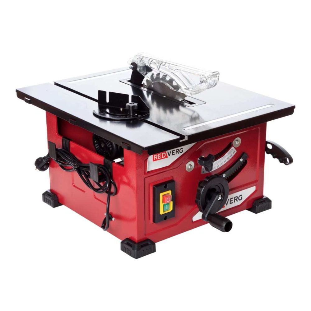 Пила циркулярная настольная REDVERG, 4800 об/мин, 210 мм, RD-SS210-1200/2
