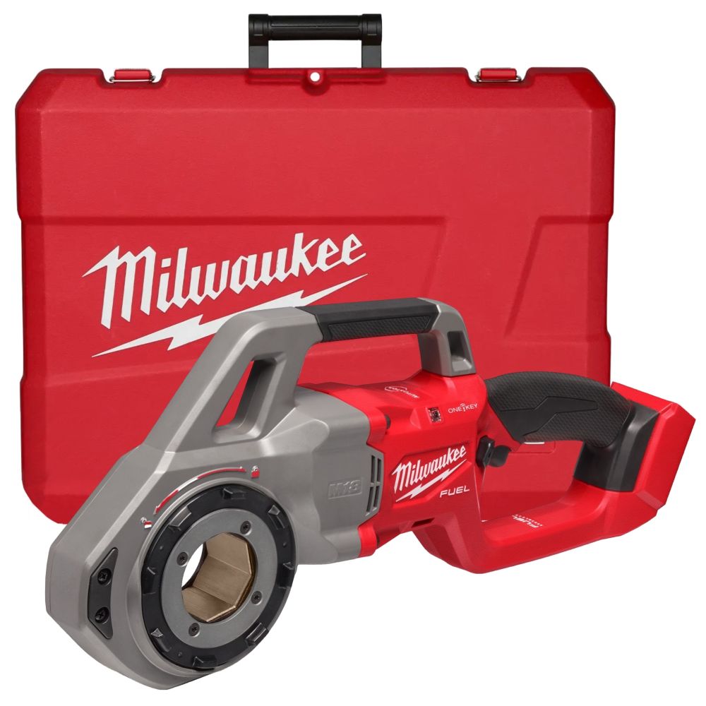 Аккумуляторный резьбонарезной инструмент Milwaukee M18 FPT114-0C, для труб 1¼", 18 В, без АКБ и ЗУ, в кейсе, 4933480220