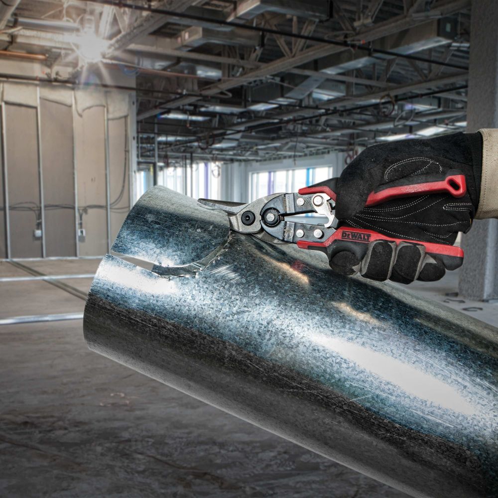 Ножницы по металлу DEWALT DWHT14673-0, левый рез, рез до 1.2 мм