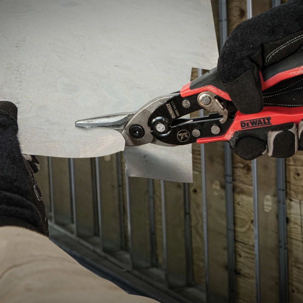 Ножницы по металлу DEWALT DWHT14673-0, левый рез, рез до 1.2 мм