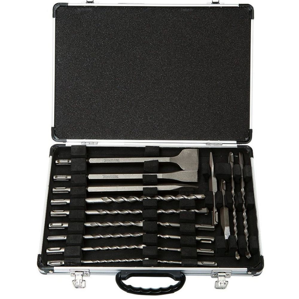 Набор оснастки для перфораторов Makita, 17 шт., D-19180