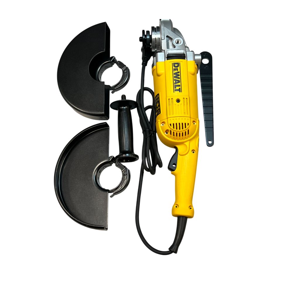 Угловая шлифмашина DEWALT DWE492, 2200 Вт, 230 мм, 6600 об/мин, (УЦЕНЕННЫЙ ТОВАР) (DWE492-QS/U)