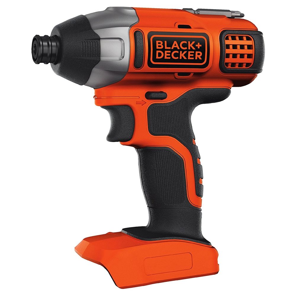 Аккумуляторный ударный винтоверт BLACK+DECKER BDCIM18N, 18В, без аккумулятора и з\у