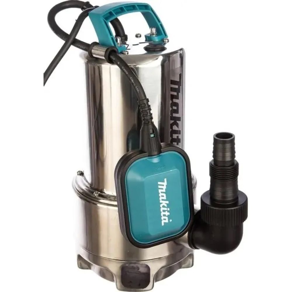 Дренажный насос Makita PF0610, 550 Вт, 0.7 бар, 180 л/мин