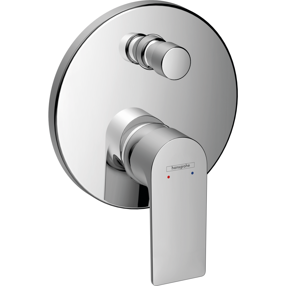 Внешняя часть смесителя для ванны hansgrohe Rebris E скрытого монтажа 72468000, хром