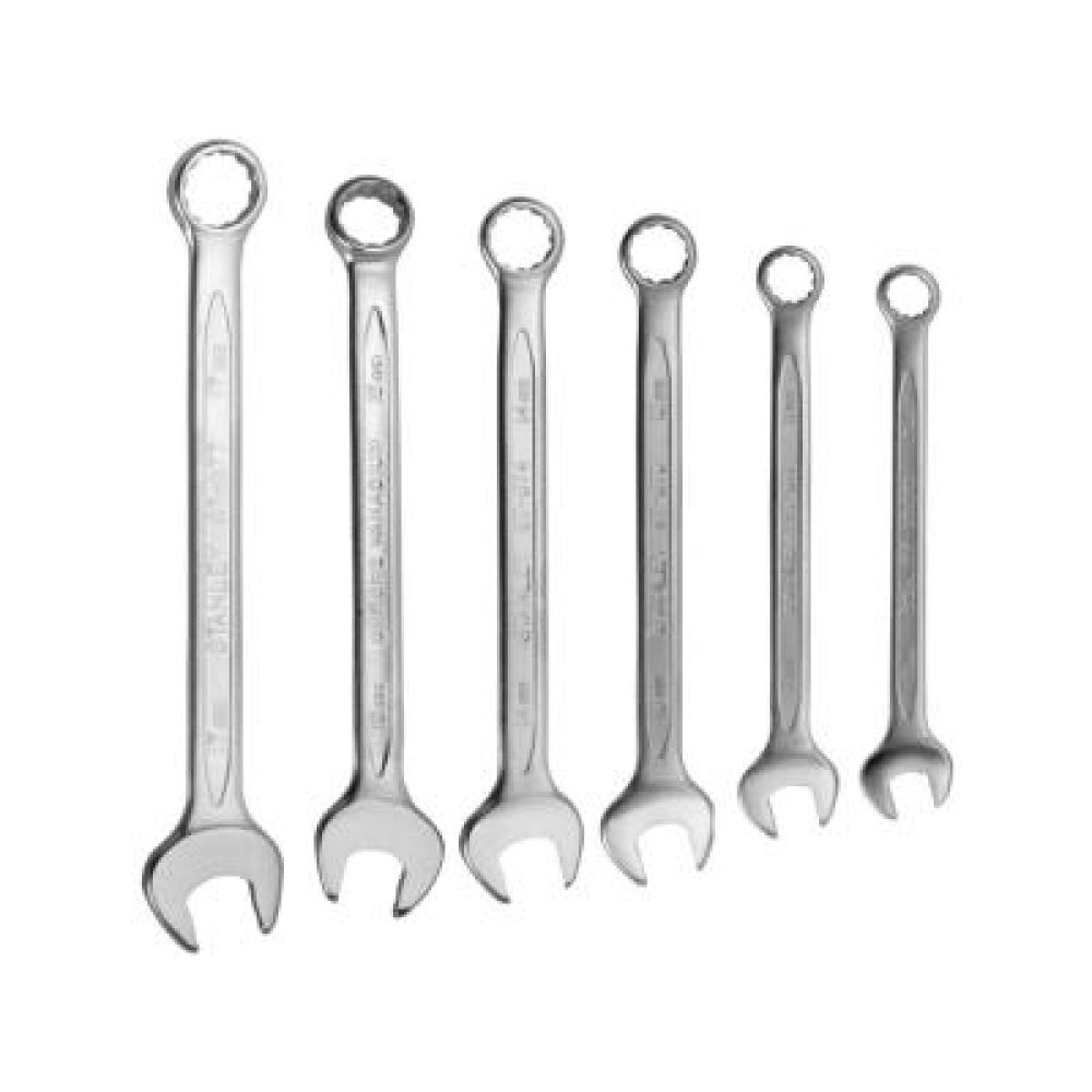 Набор из 6 Ключей гаечных комбинированных STANLEY 4-87-053