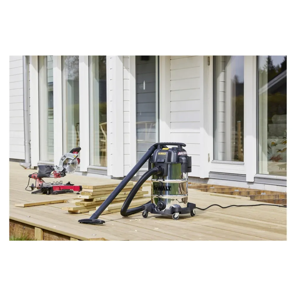 Строительный пылесос DEWALT DXV30SAPTA, 750 Вт, 30 л (DXV30SAPTA-QT)