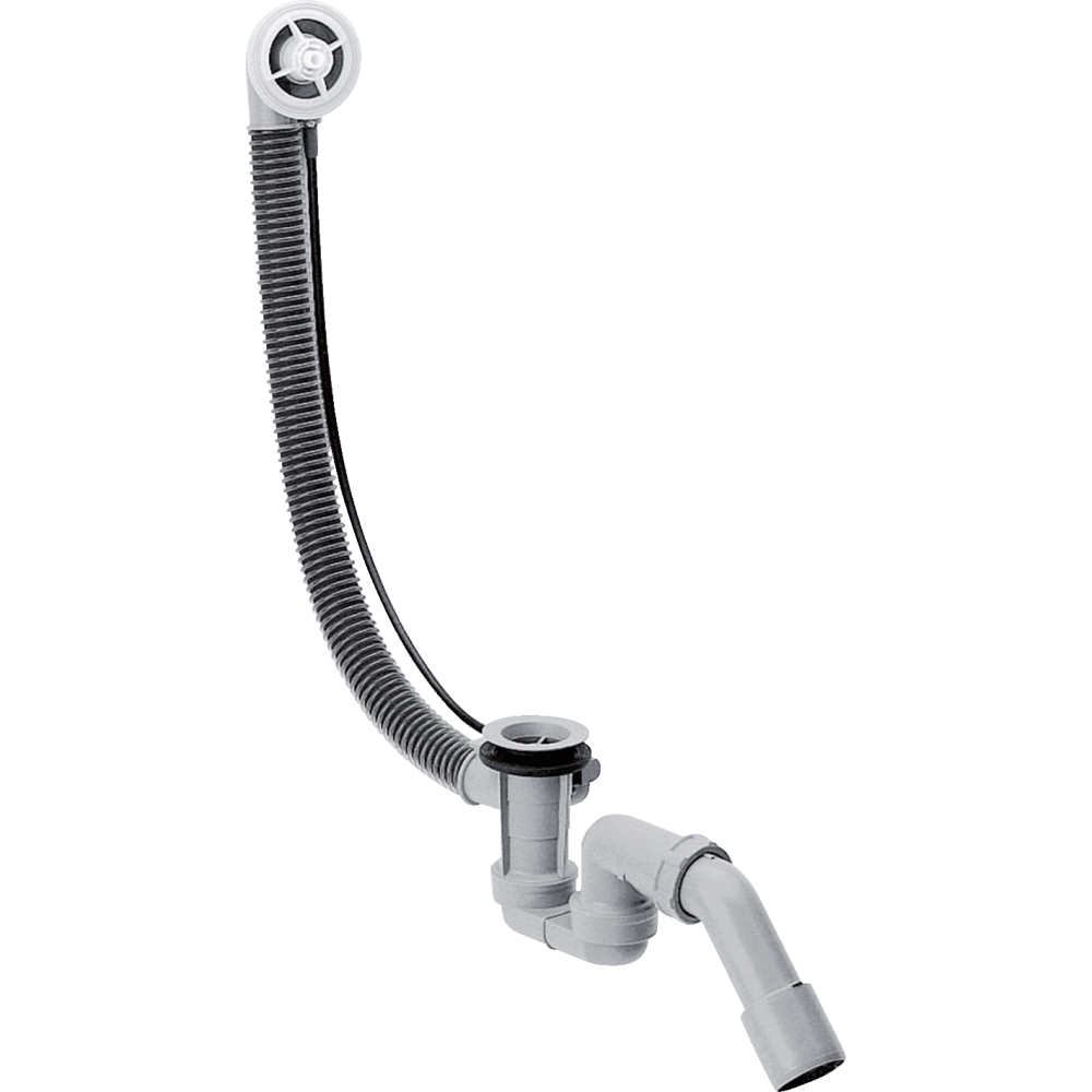 Скрытая часть системы слива-перелива для стандартных ванн hansgrohe Flexaplus 58140180