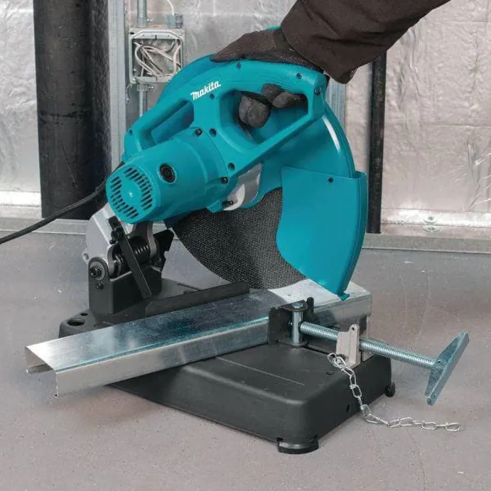 Монтажная отрезная пила Makita LW1401, 2200 Вт, 355 мм, 3800 об/мин
