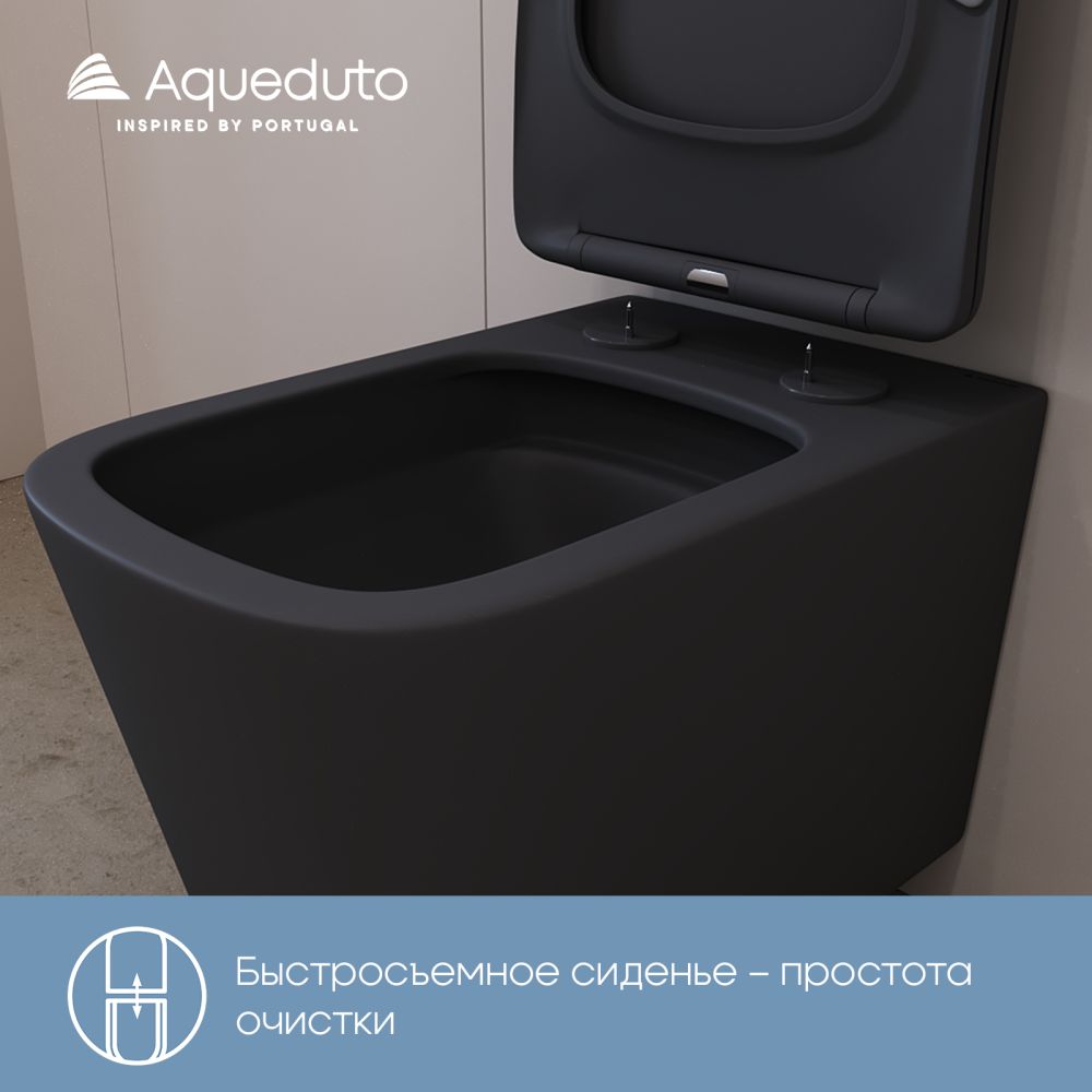 Комплект инсталляции GROHE Rapid SL 38775001 с унитазом Aqueduto MACIO MACT2140 и раковиной Aqueduto ESPIRAL D400 ESP0140 (NW0591)