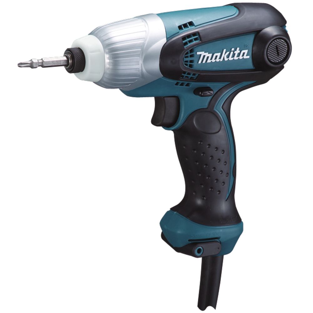 Электрический ударный шуруповерт Makita TD0101, 100 Нм