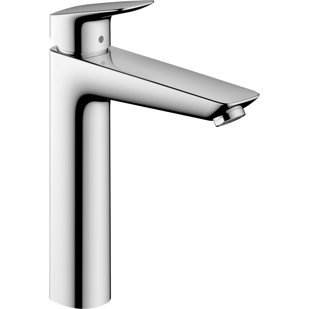 Смеситель для раковины hansgrohe Logis 190, со сливным гарнитуром 71090000, хром