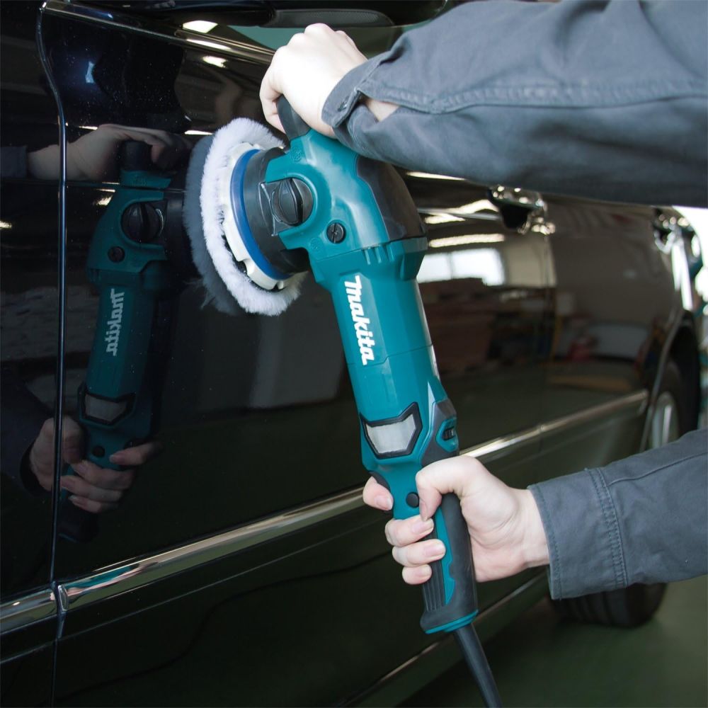 Полировальная машина Makita PO5000C, 900 Вт, 125 мм, 6800 кол/мин