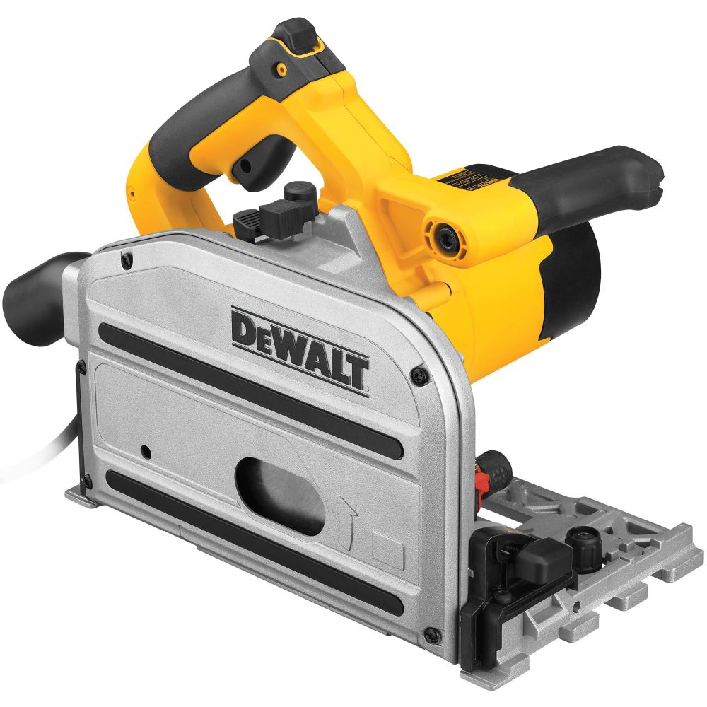 Дисковая пила DEWALT DWS520KTR, 1300 Вт, 165 мм, 4000 об/мин, в кейсе TSTAK, с направляющей (DWS520KTR-QS)